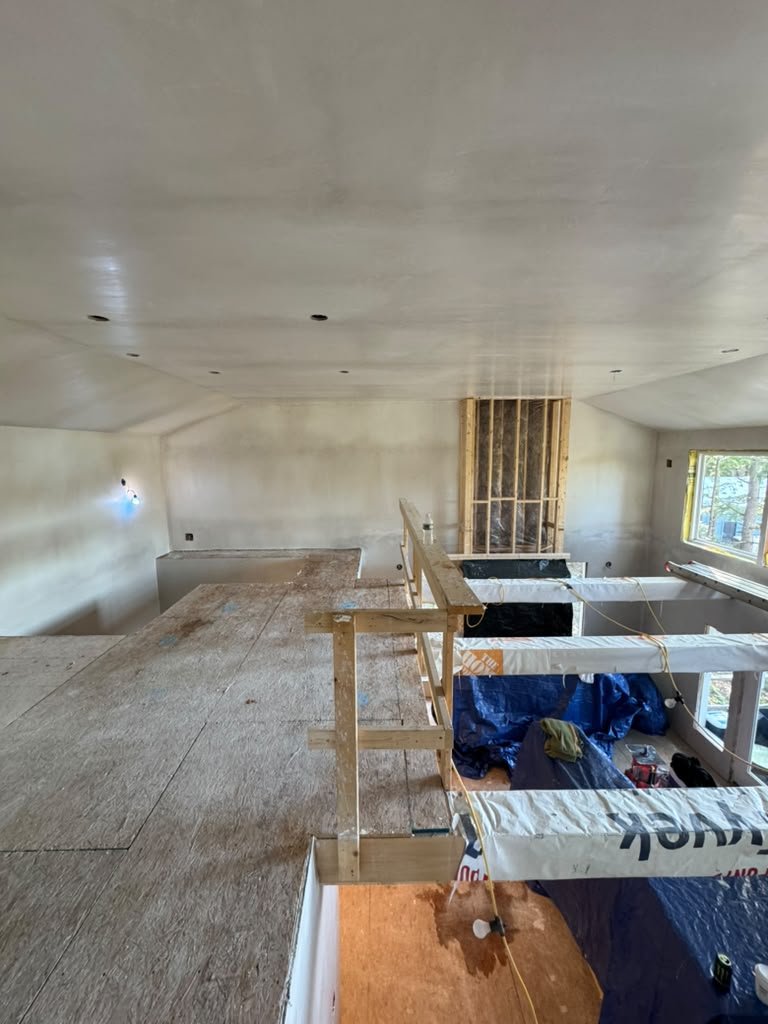 Smooth Plaster Mezzanine